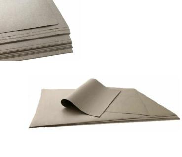 Schrenzpapier Packpapier 80;100;120g/m² grau auf 50x75cm Bogen
